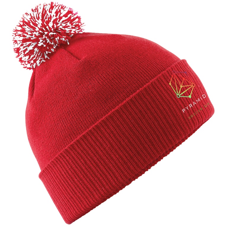 Snowstar Beanie - Red/White