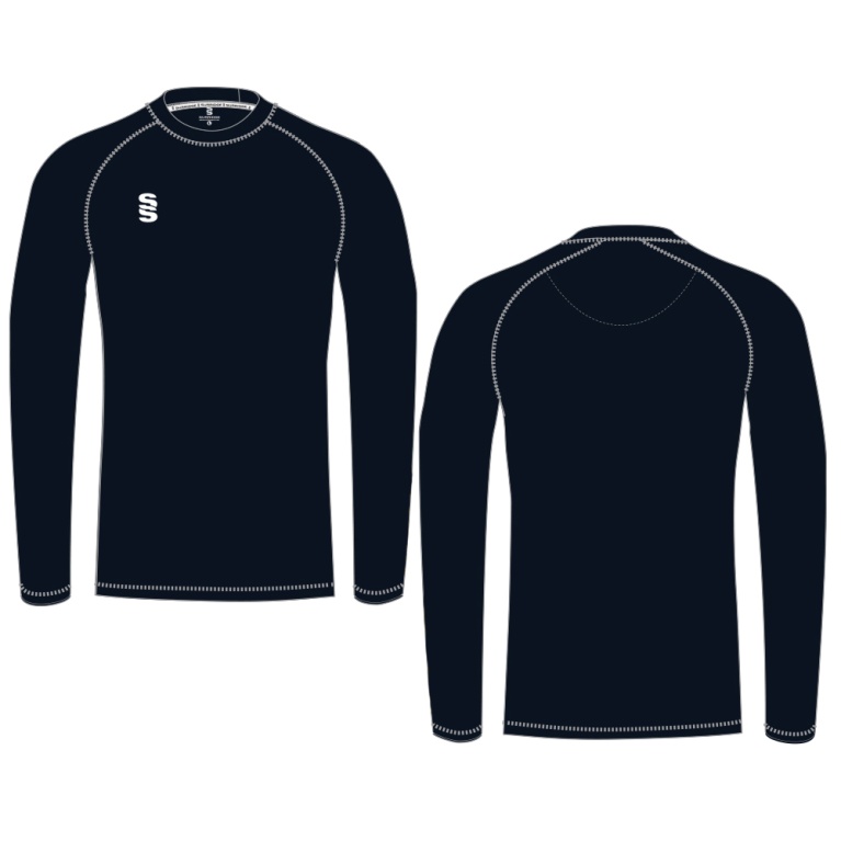 Dual Long Sleeve Baselayer : Navy