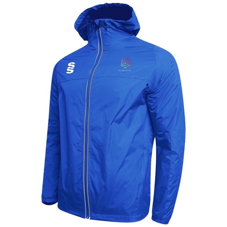 Youth's Dual Full Zip Training Jacket : Royal