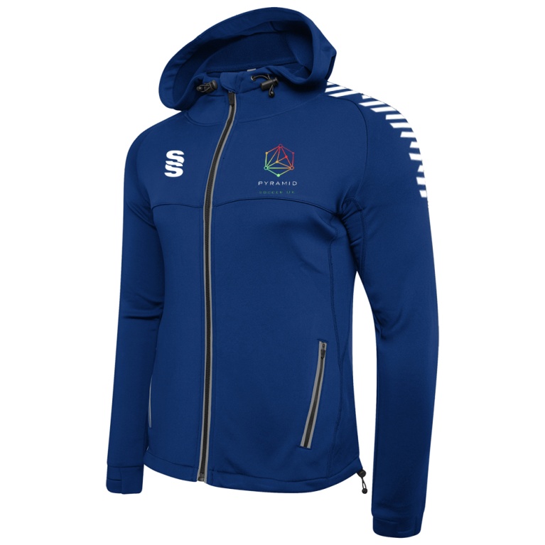 Youth's Dual Full Zip Hoody : Royal